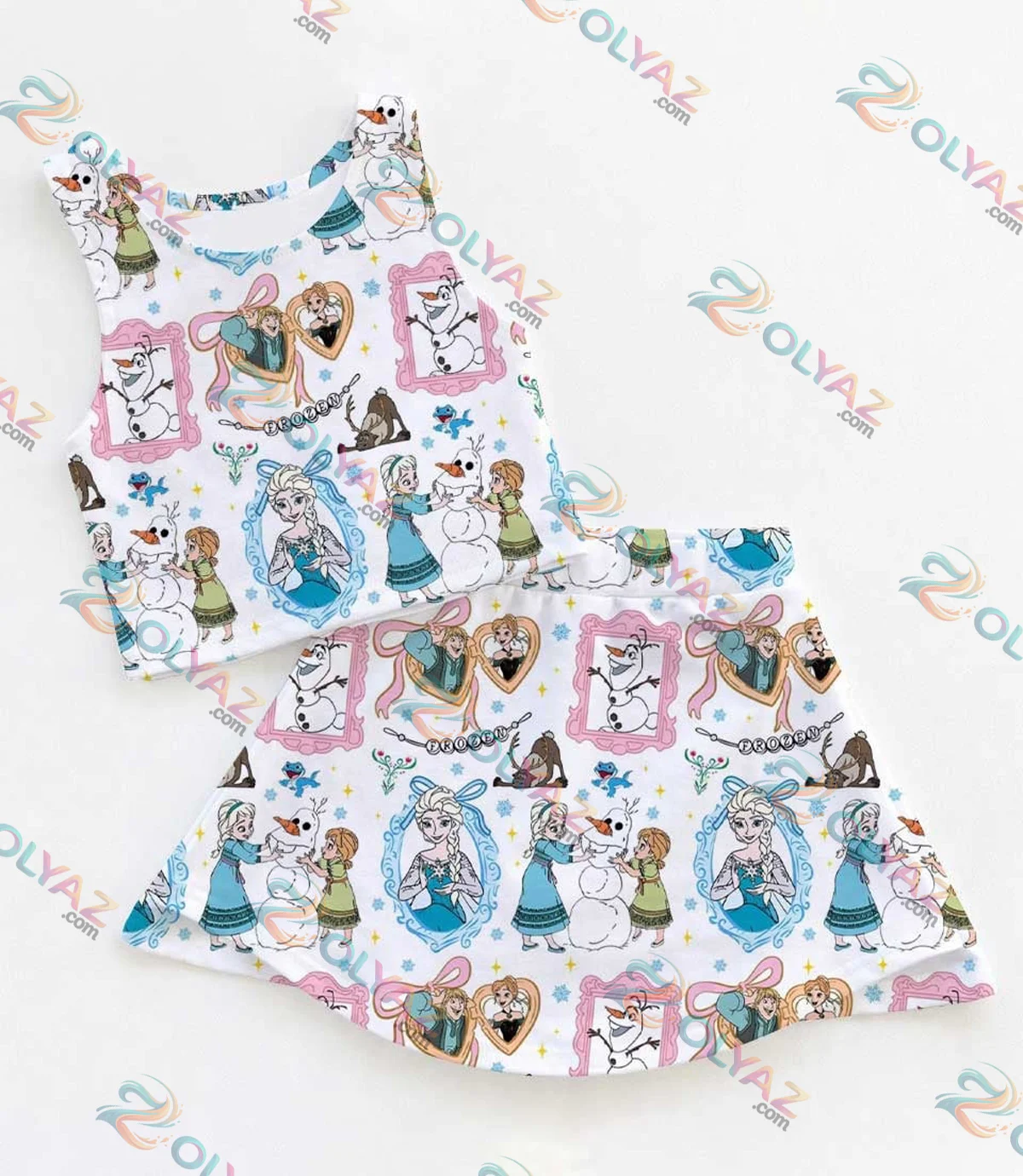 Frozen Elsa Dress Set