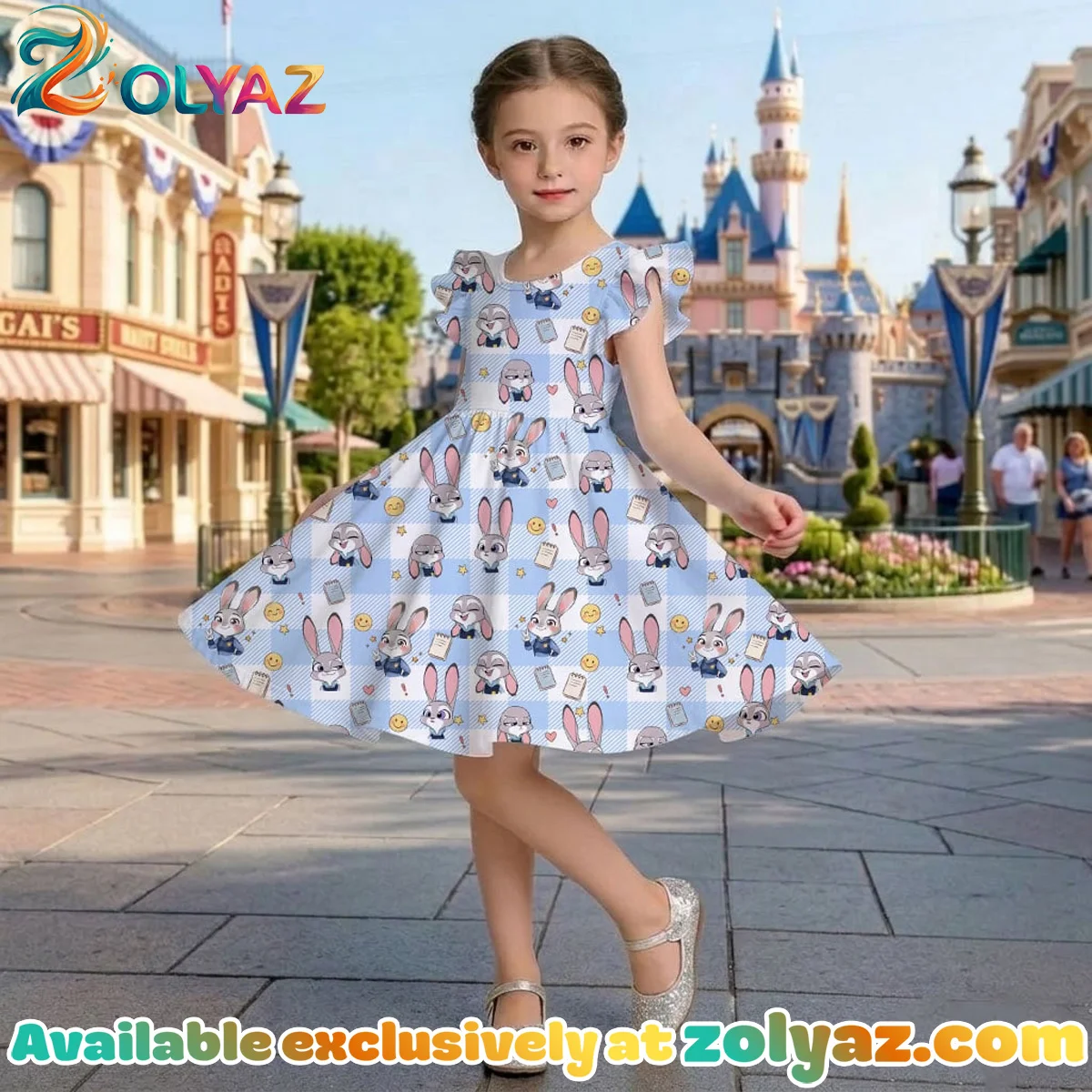 Judy Hopps Zootopia Skater Dress Judy Hopps Zootopia Skater Dress