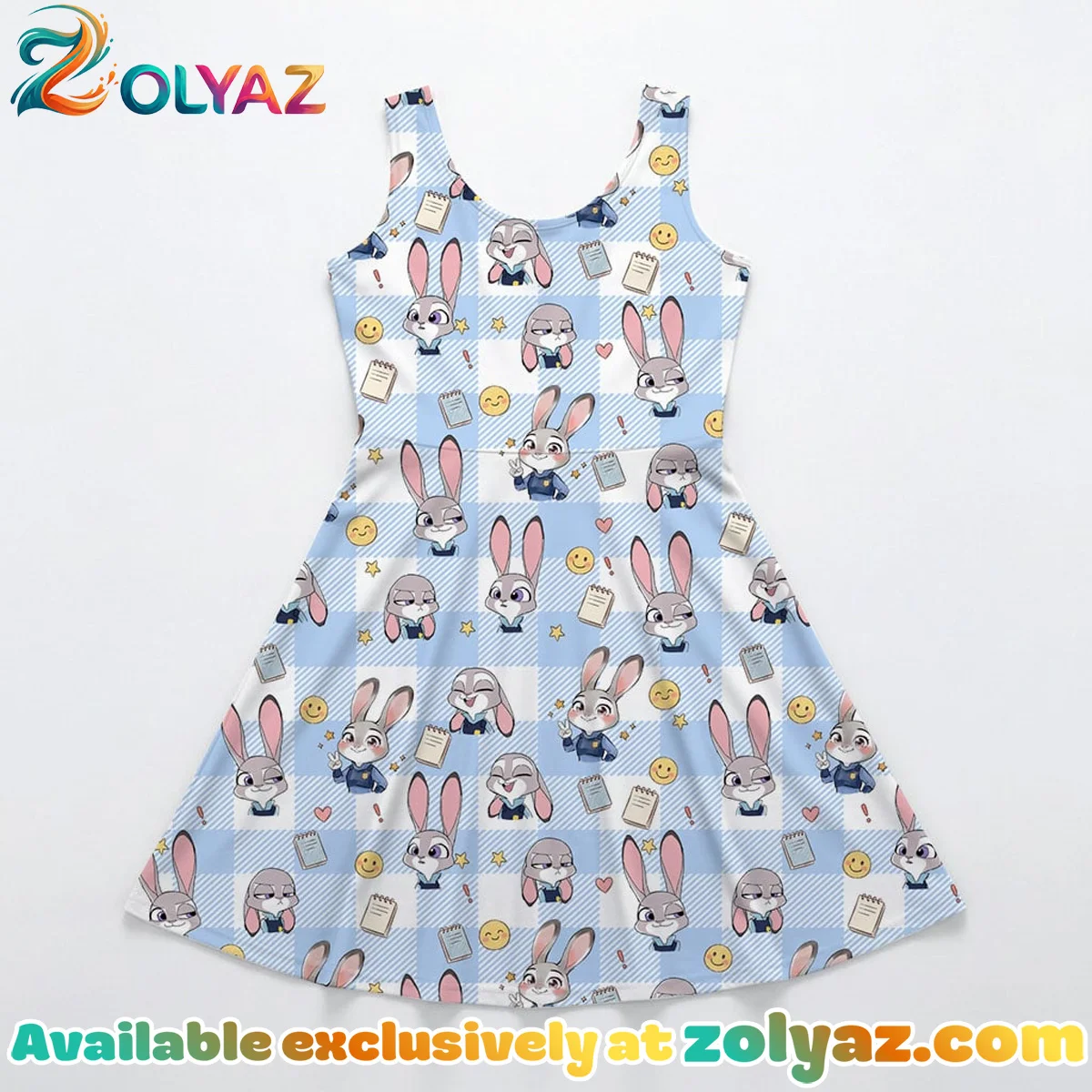 Judy Hopps Zootopia Skater Dress Judy Hopps Zootopia Skater Dress