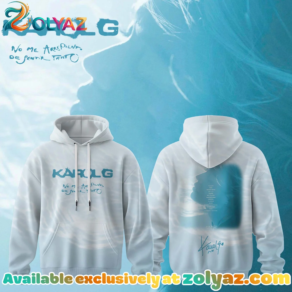 Karol G NO ME ARREPIENTO DE SENTIR TANTO Shirt & Hoodie - Variant 2