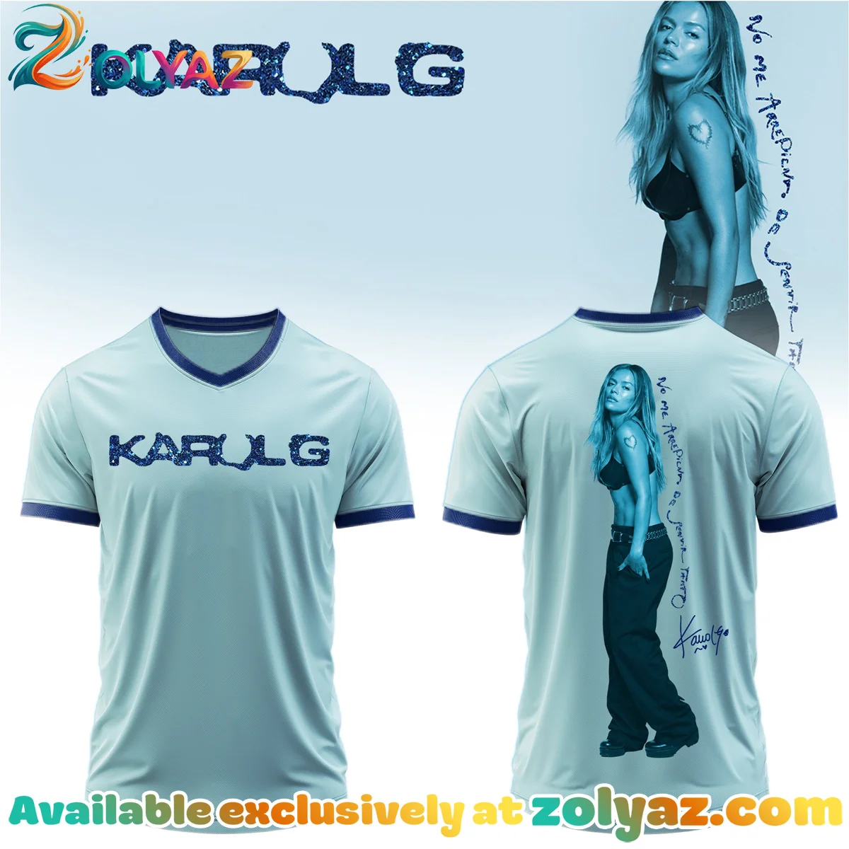 Karol G NO ME ARREPIENTO DE SENTIR TANTO Jersey - Series 6