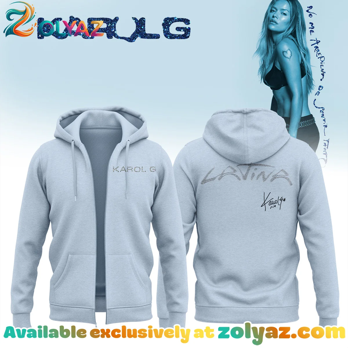 Karol G NO ME ARREPIENTO DE SENTIR TANTO T-Shirt & Hoodie (Style 16)