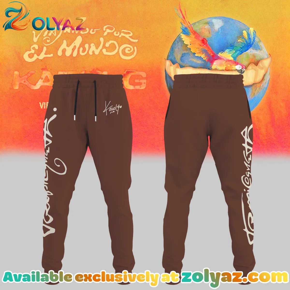 Karol G VIAJANDO POR EL MUNDO TROPITOUR Signature T-Shirt & Hoodie - Series 1 Karol G VIAJANDO POR EL MUNDO TROPITOUR Signature T-Shirt & Hoodie - Series 1