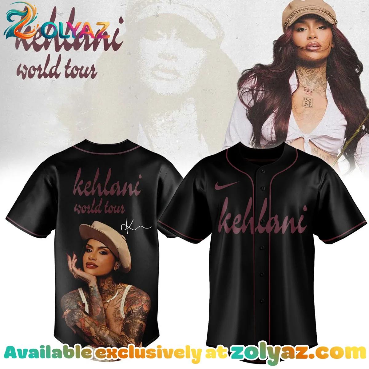 Kehlani World Tour Signature Jersey [Drop 8]