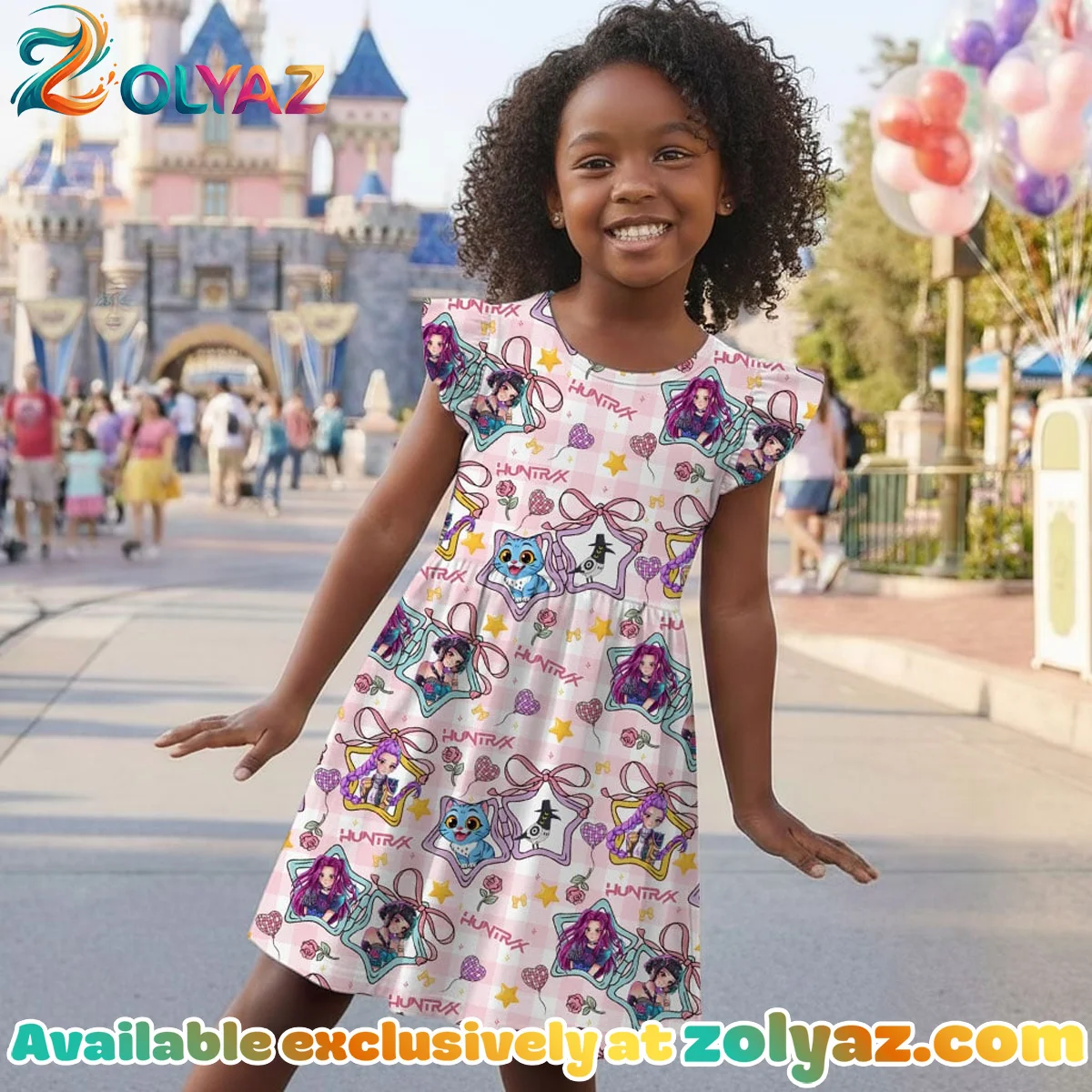 KPop Demon Hunters Skater Dress KPop Demon Hunters Skater Dress