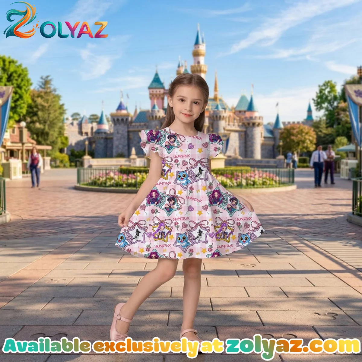 KPop Demon Hunters Skater Dress KPop Demon Hunters Skater Dress
