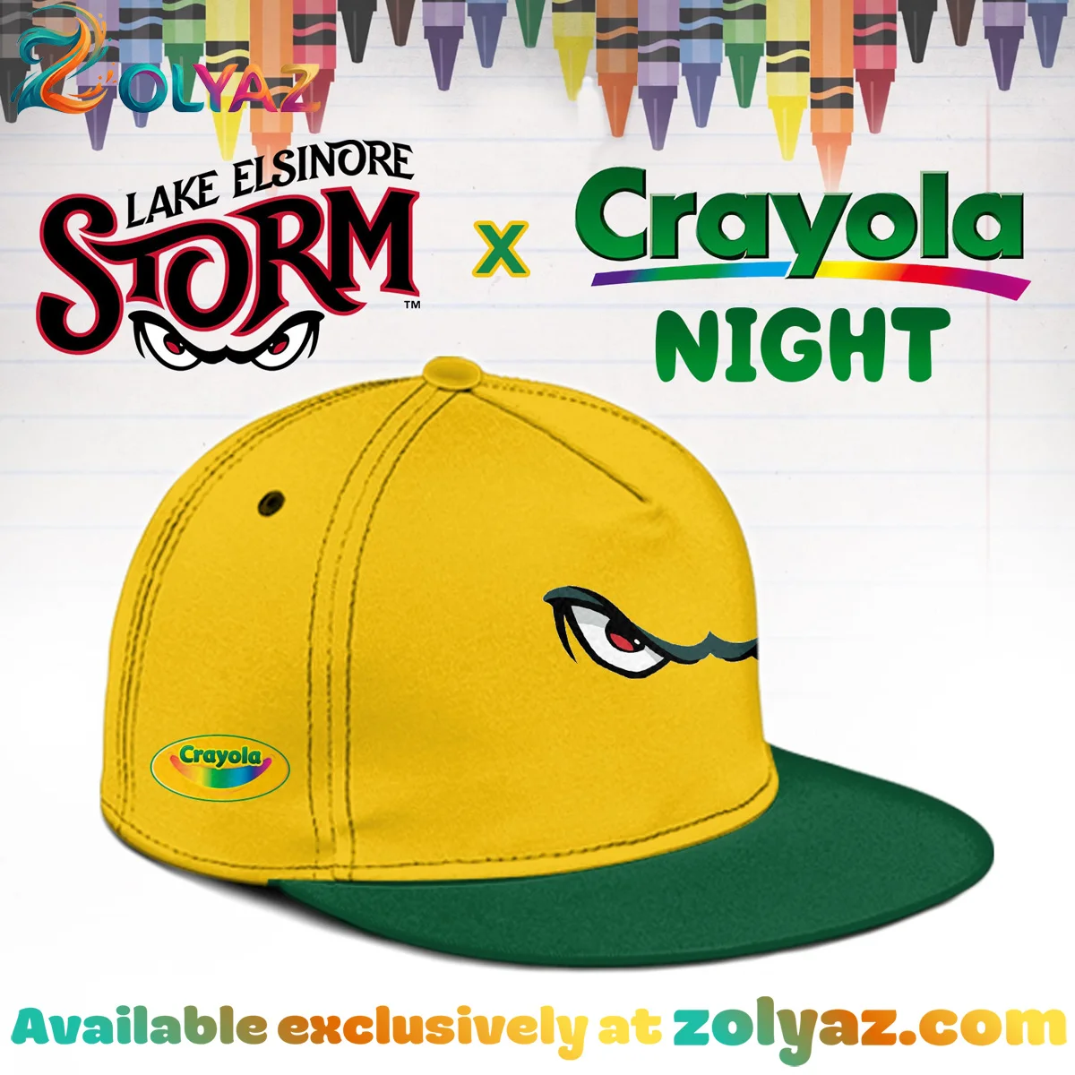Lake Elsinore Storm Crayola Night Jersey Lake Elsinore Storm Crayola Night Jersey