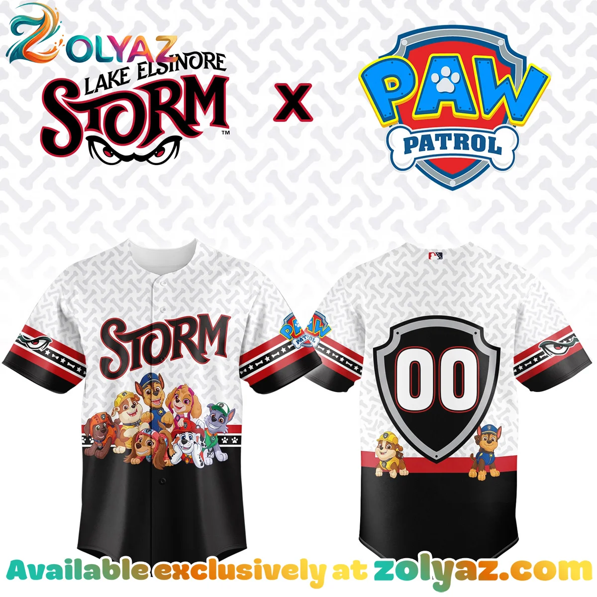 Lake Elsinore Storm Paw Patrol Jersey Lake Elsinore Storm Paw Patrol Jersey