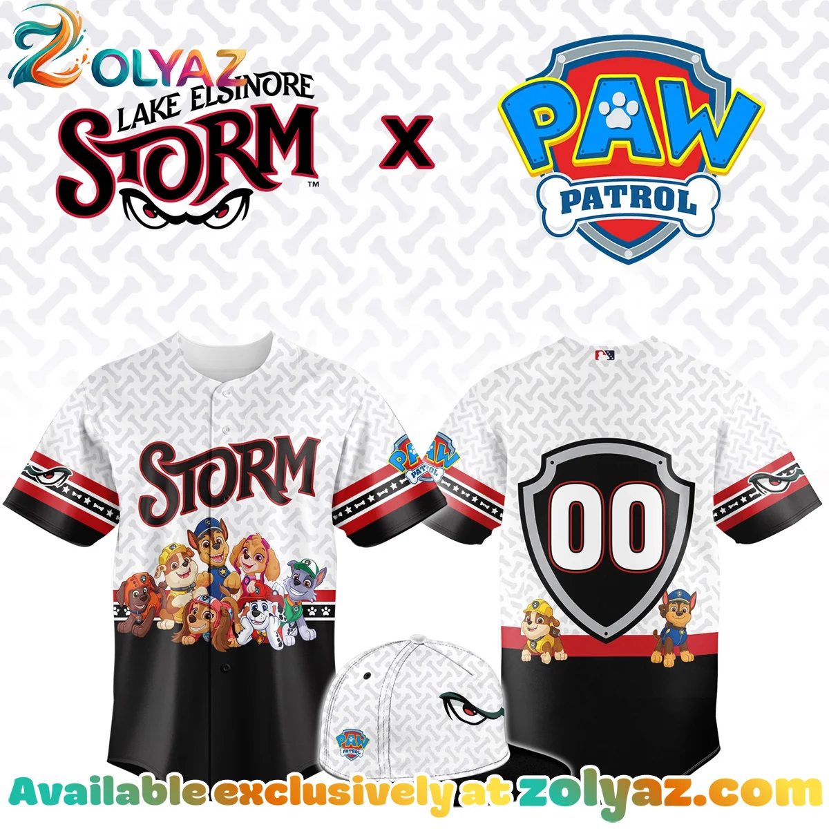 Lake Elsinore Storm Paw Patrol Jersey