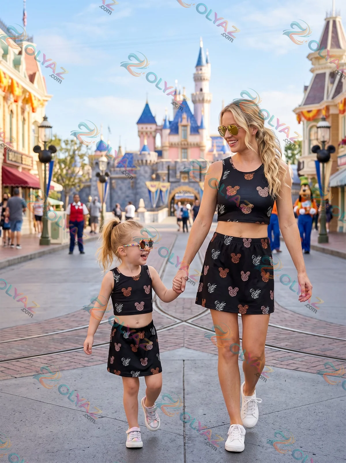 Leopard Mickey Dress Set - Variant 1