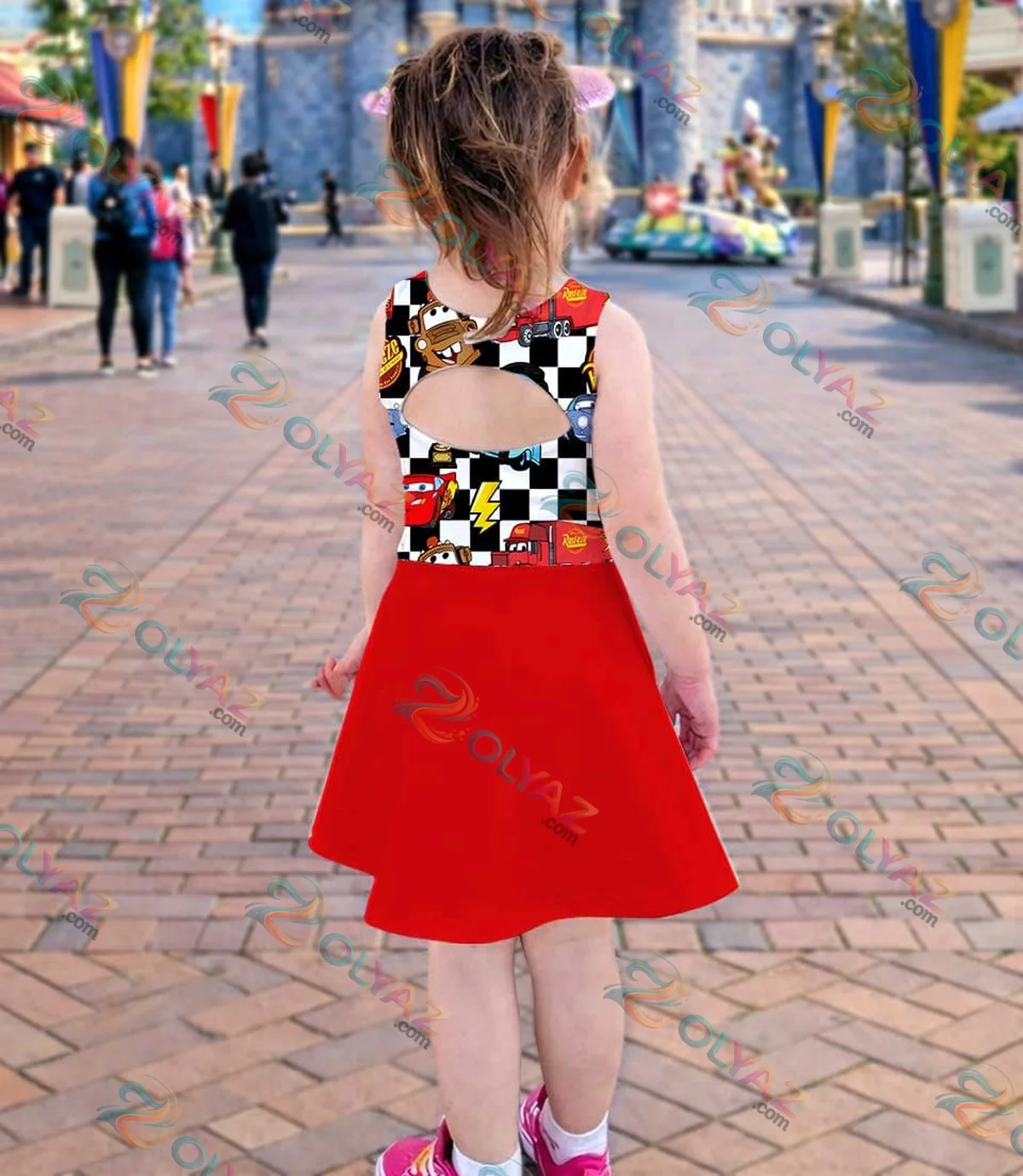 Lightning McQueen Disney Pixar Cars Dress Set Lightning McQueen Disney Pixar Cars Dress Set