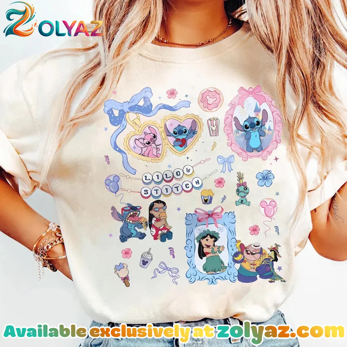 Stitch and Angel T-Shirt & Hoodie