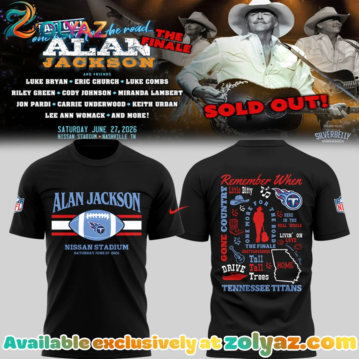 Alan Jackson Last Call The Finale Shirt & Hoodie - Series 1