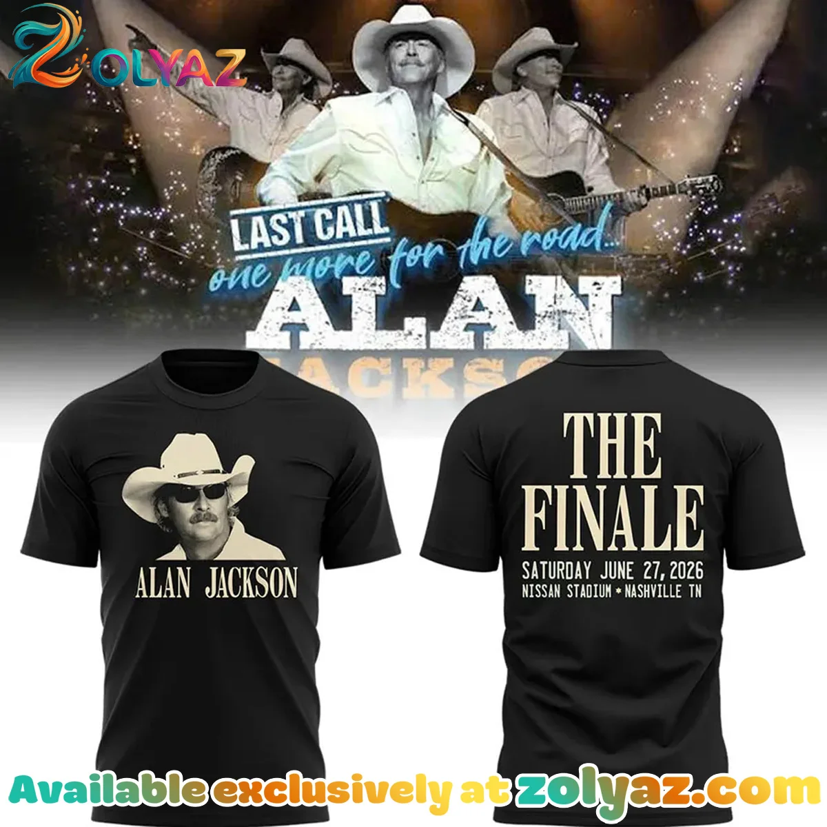 Alan Jackson Last Call The Finale Shirt & Hoodie - Series 5