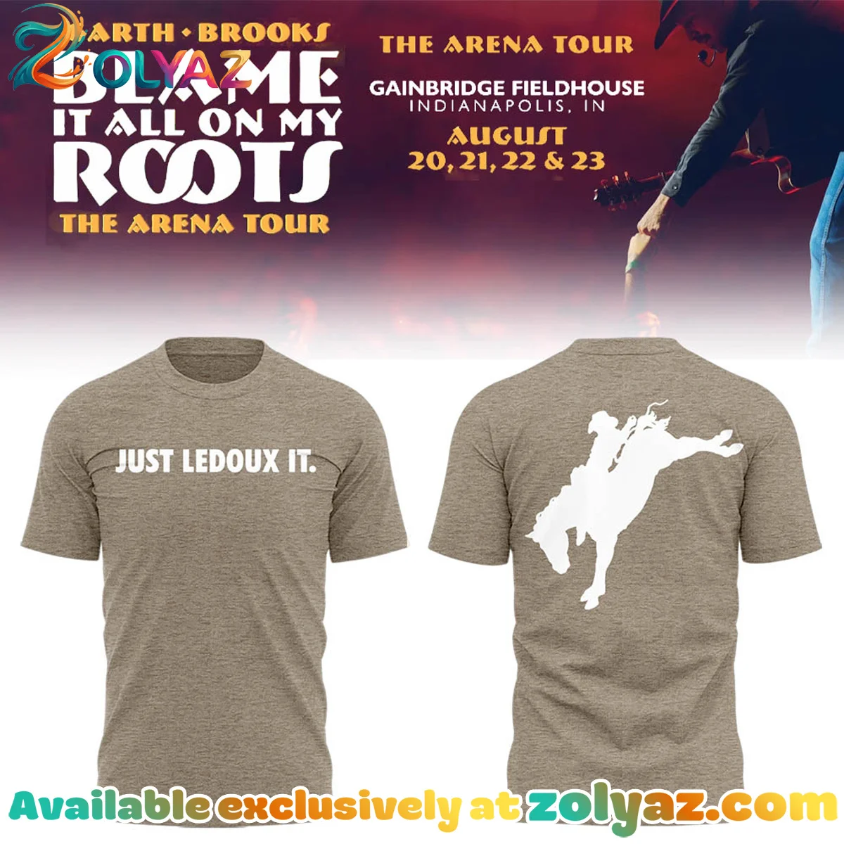 Blame It All On My Roots Arena Tour T-Shirt & Hoodie [Batch 7]