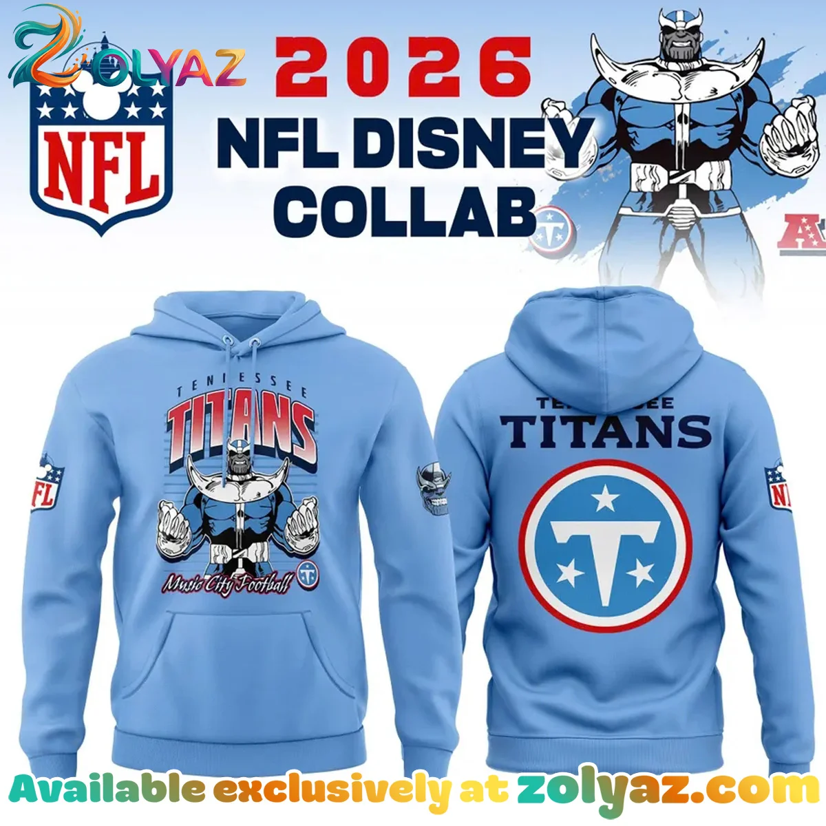 Disney x Titans T-Shirt & Hoodie - Part 1