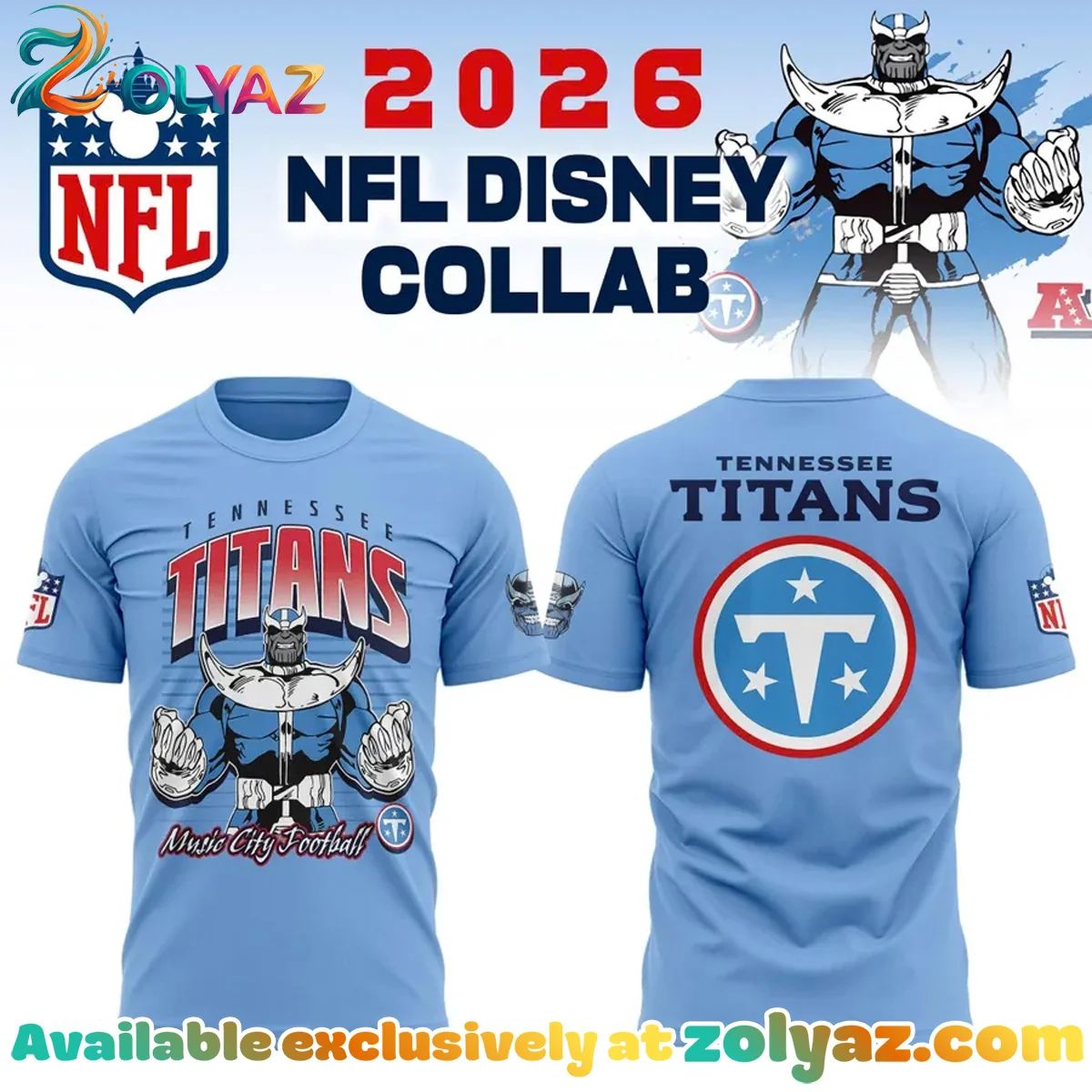 Disney x Titans T-Shirt & Hoodie - Series 4