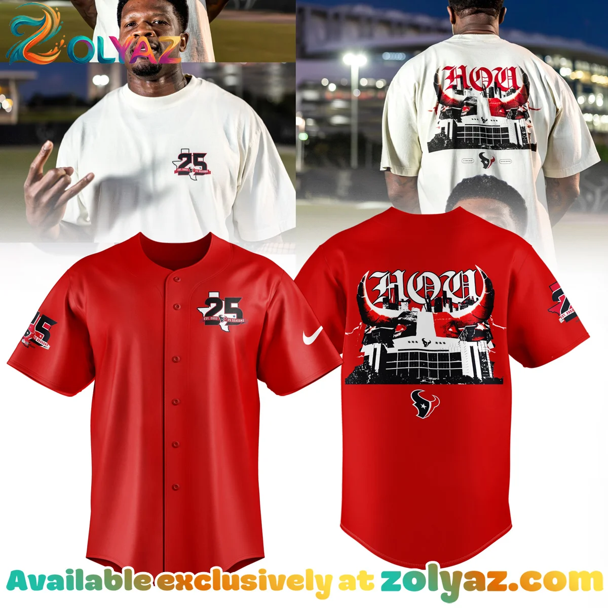 HTexans Shirt & Hoodie - Variant 2 HTexans Shirt & Hoodie - Variant 2