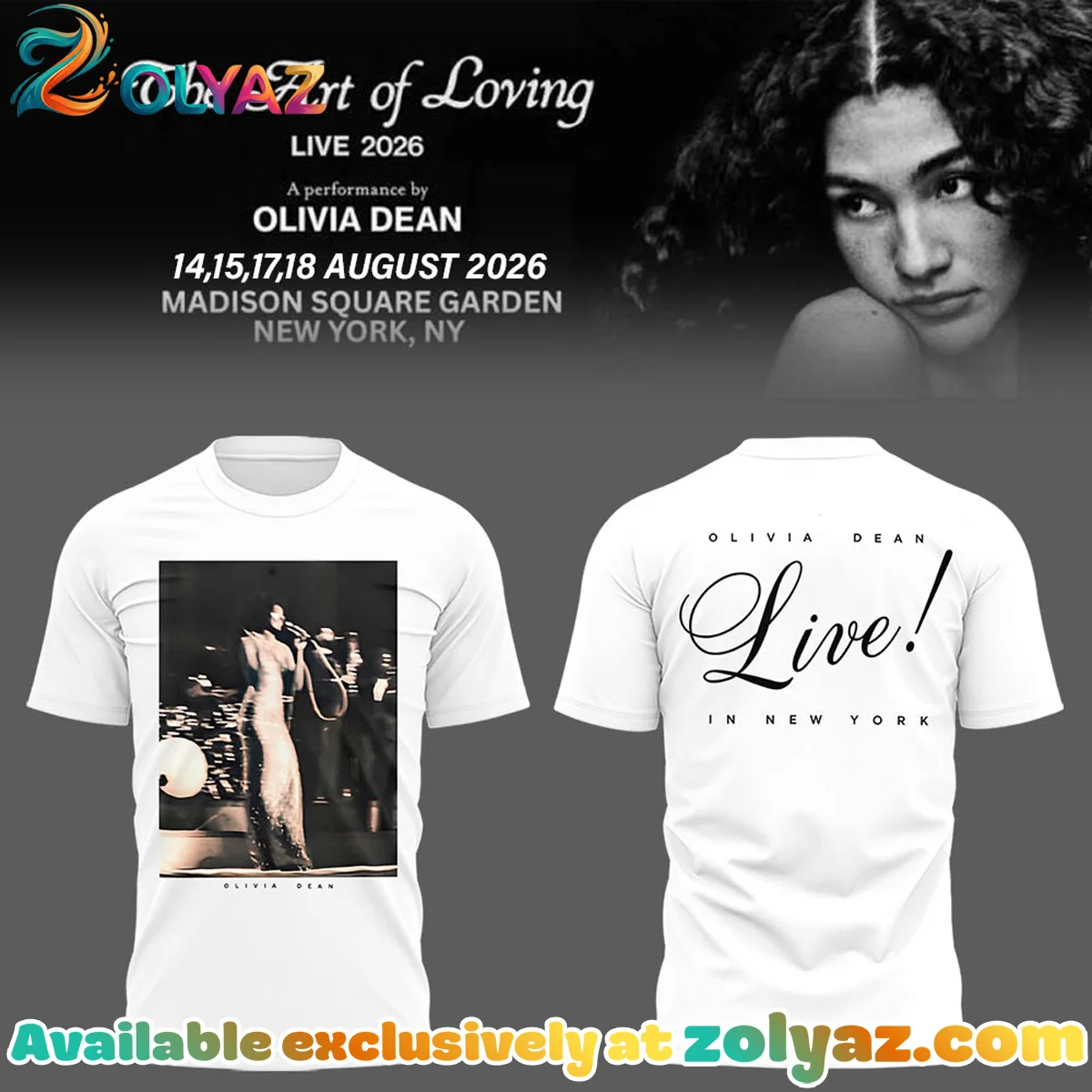 The Art of Loving Live Shirt & Hoodie - Series 3