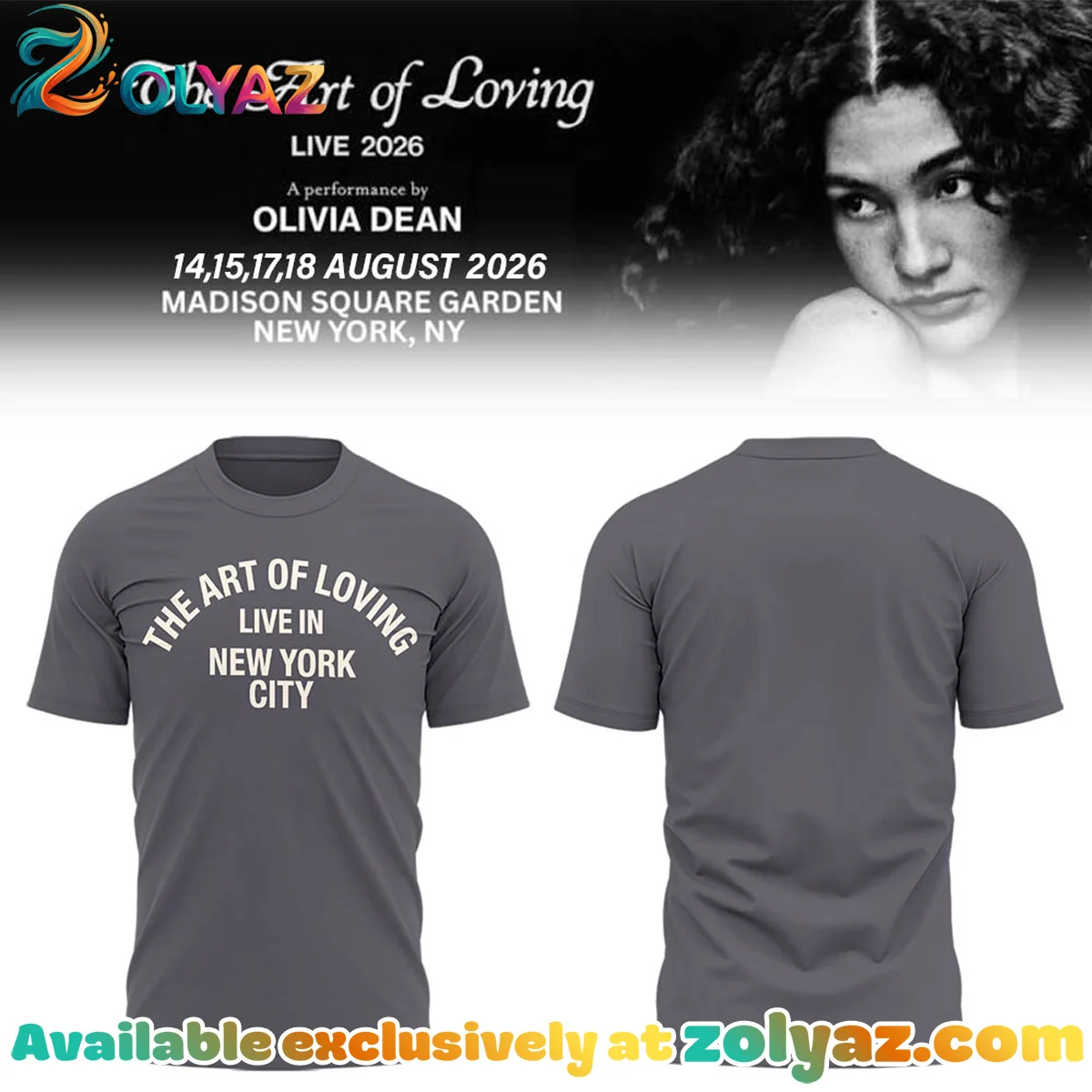 The Art of Loving Live Shirt & Hoodie - Part 4