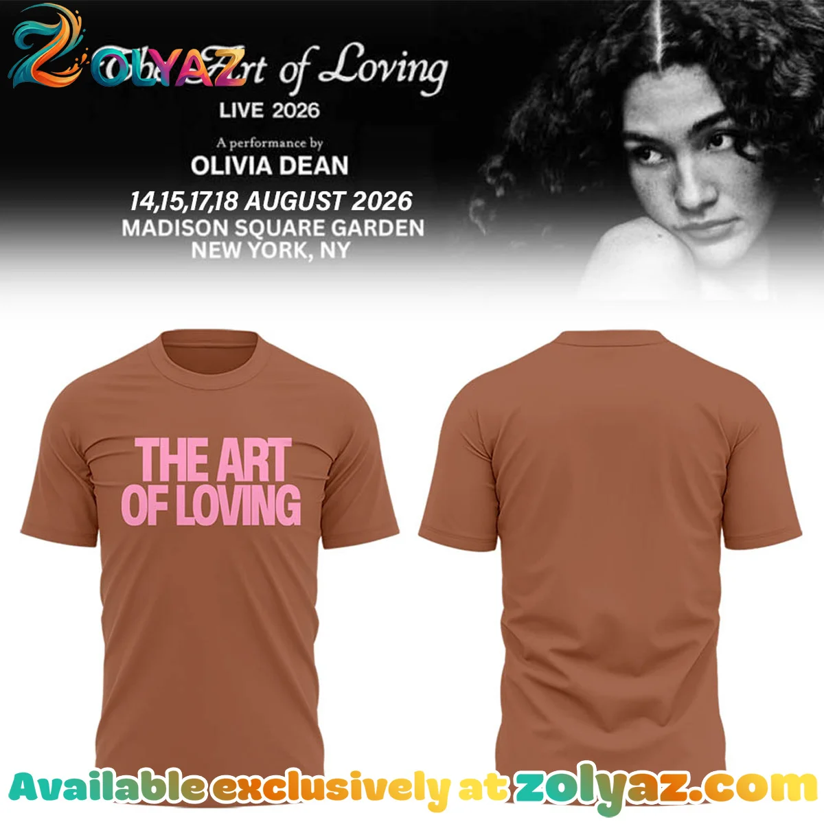 The Art of Loving Live T-Shirt & Hoodie (Release 5)