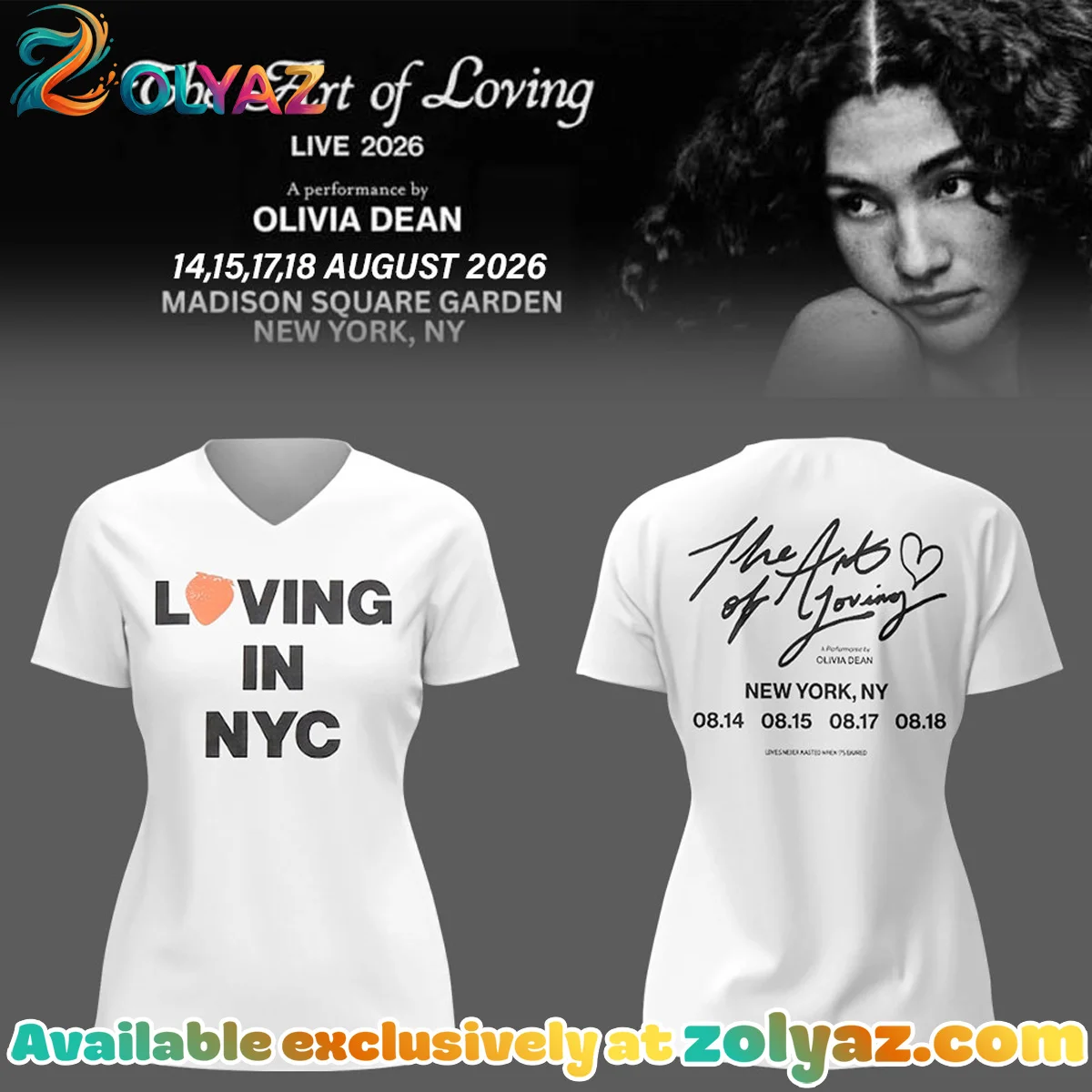 The Art of Loving Live T-Shirt & Hoodie (Style 10)