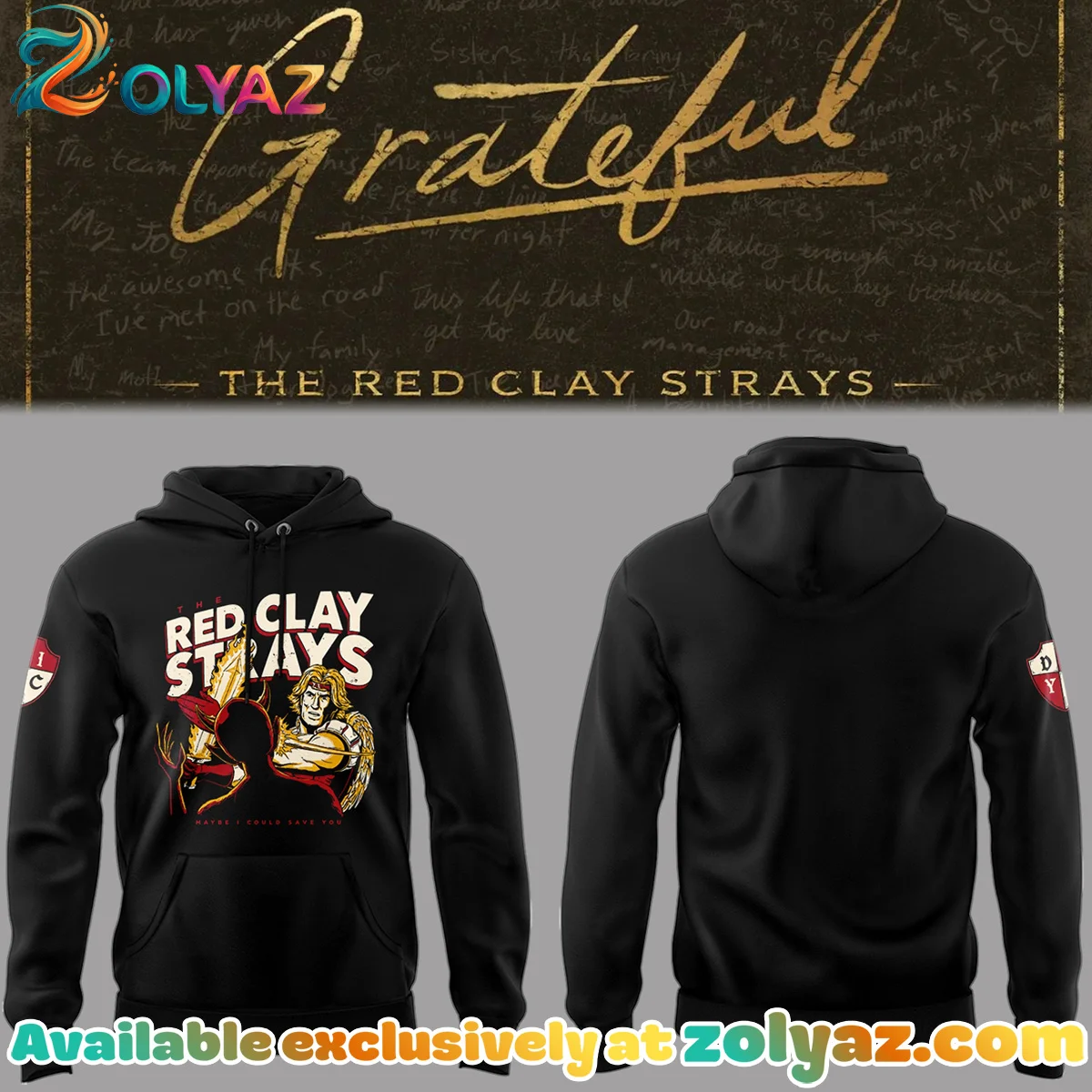 The Grateful Tour T-Shirt & Hoodie (Style 1)