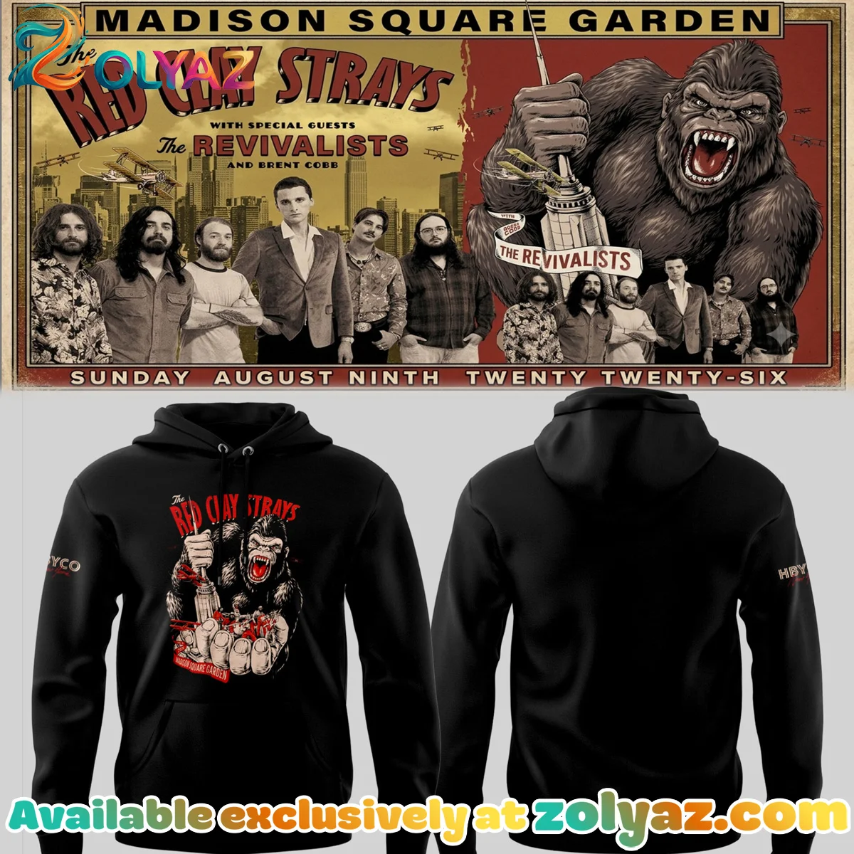 The Grateful Tour MSG NYC Shirt & Hoodie [Batch 1]
