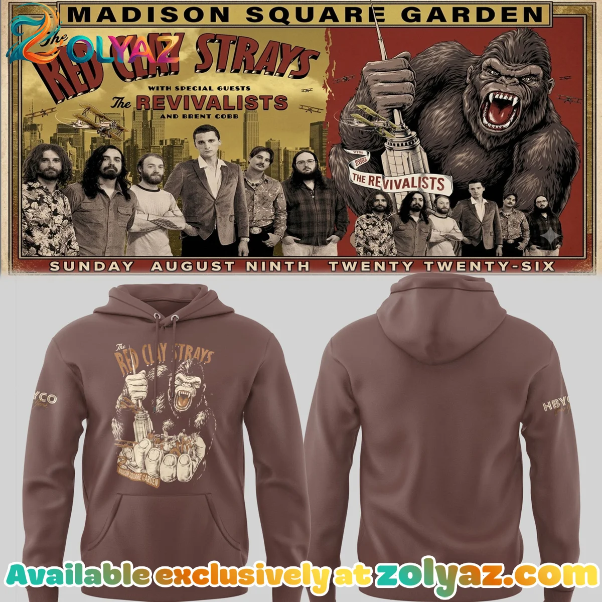 The Grateful Tour MSG NYC T-Shirt & Hoodie - Variant 2