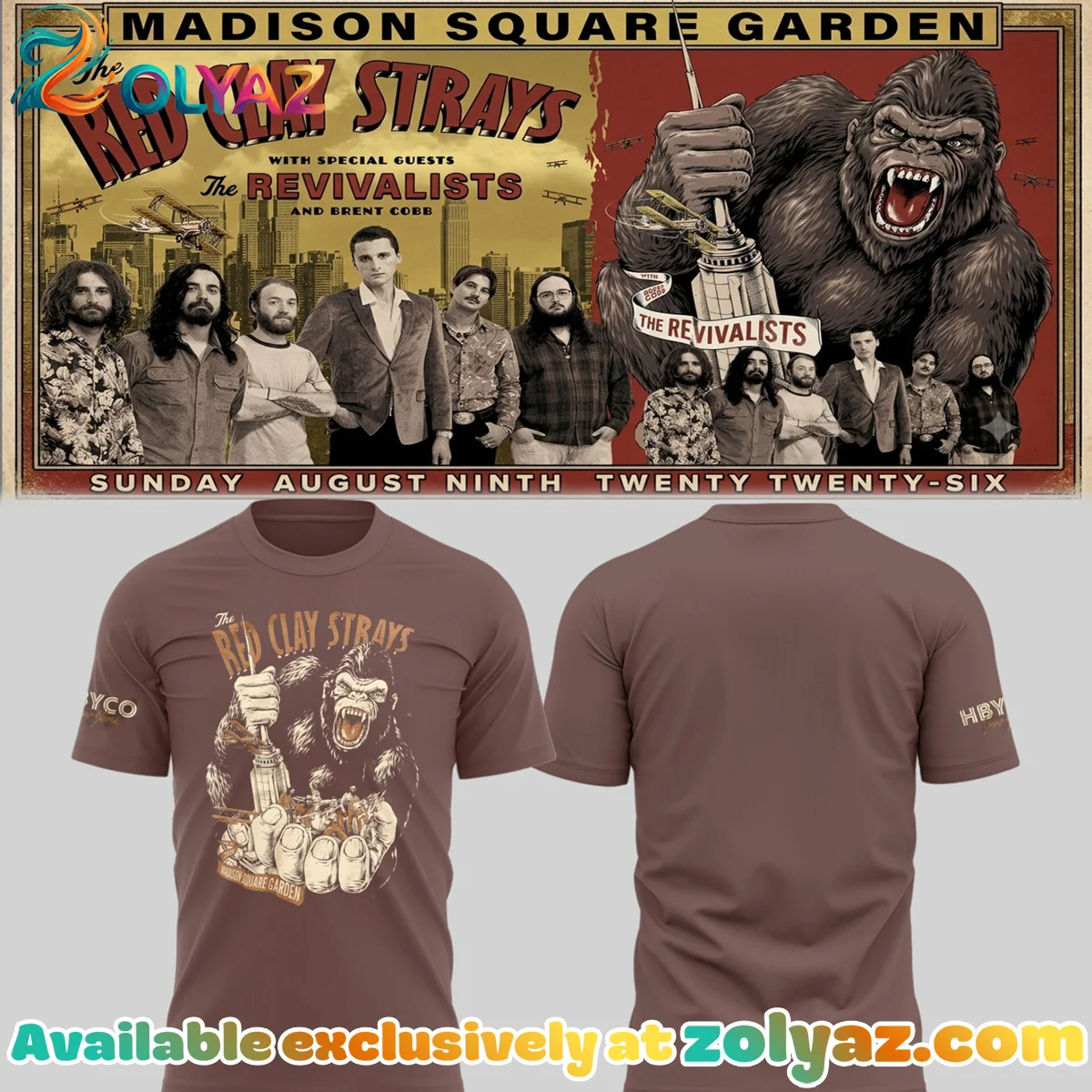 The Grateful Tour MSG NYC Shirt & Hoodie [Drop 8]