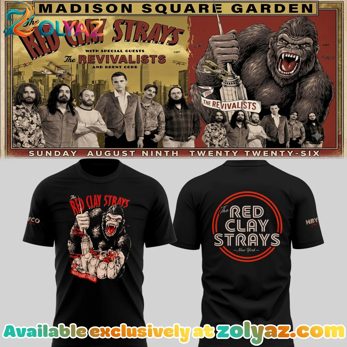 The Grateful Tour MSG NYC Shirt & Hoodie - Series 9