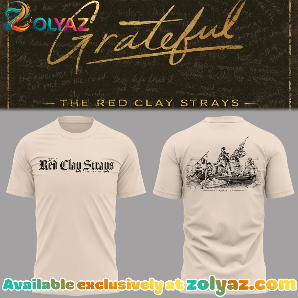 The Grateful Tour T-Shirt & Hoodie [Drop 3]