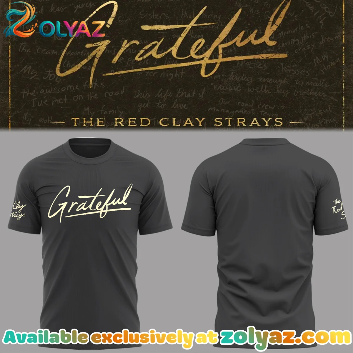 The Grateful Tour Shirt & Hoodie - Series 5