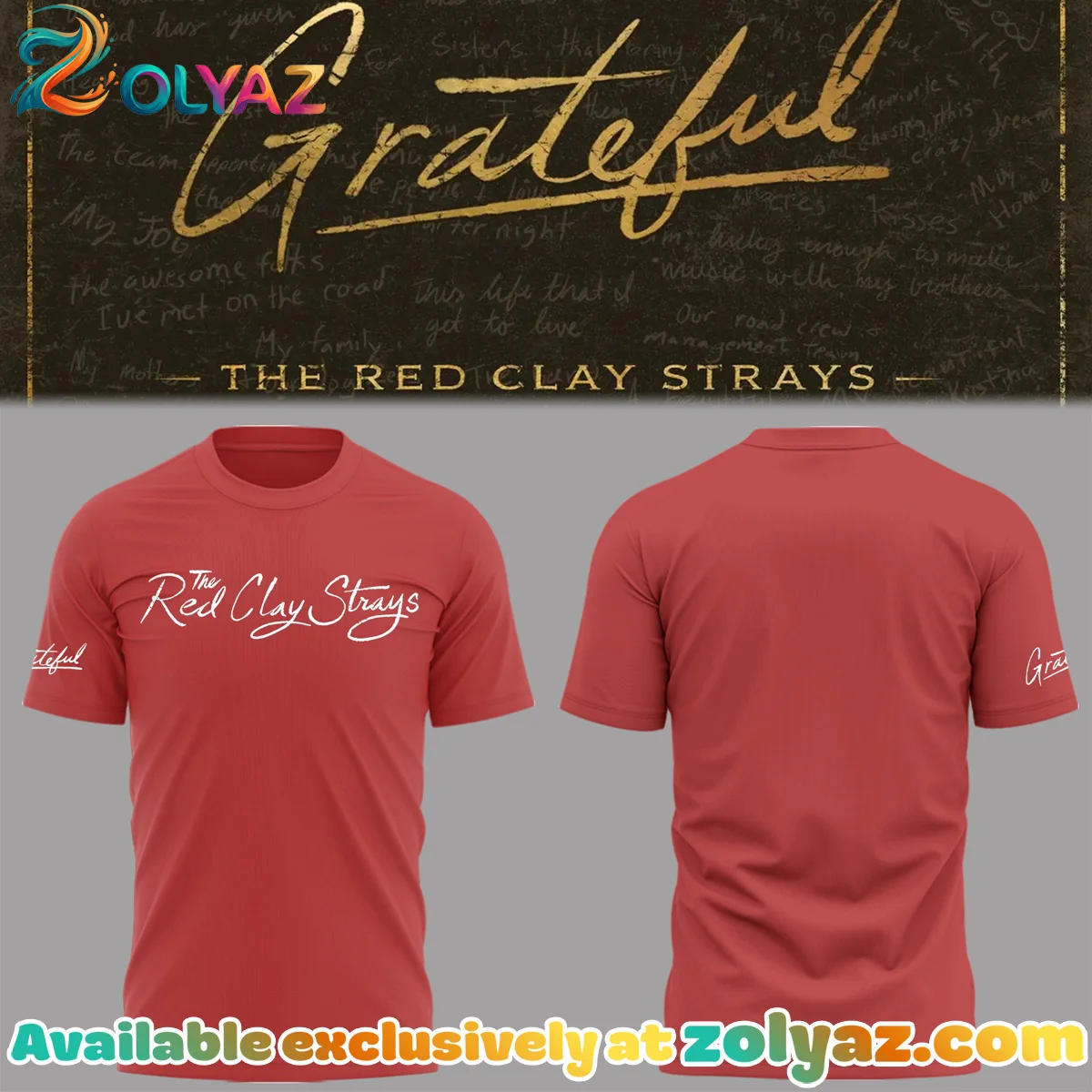 The Grateful Tour T-Shirt & Hoodie (Design 7)