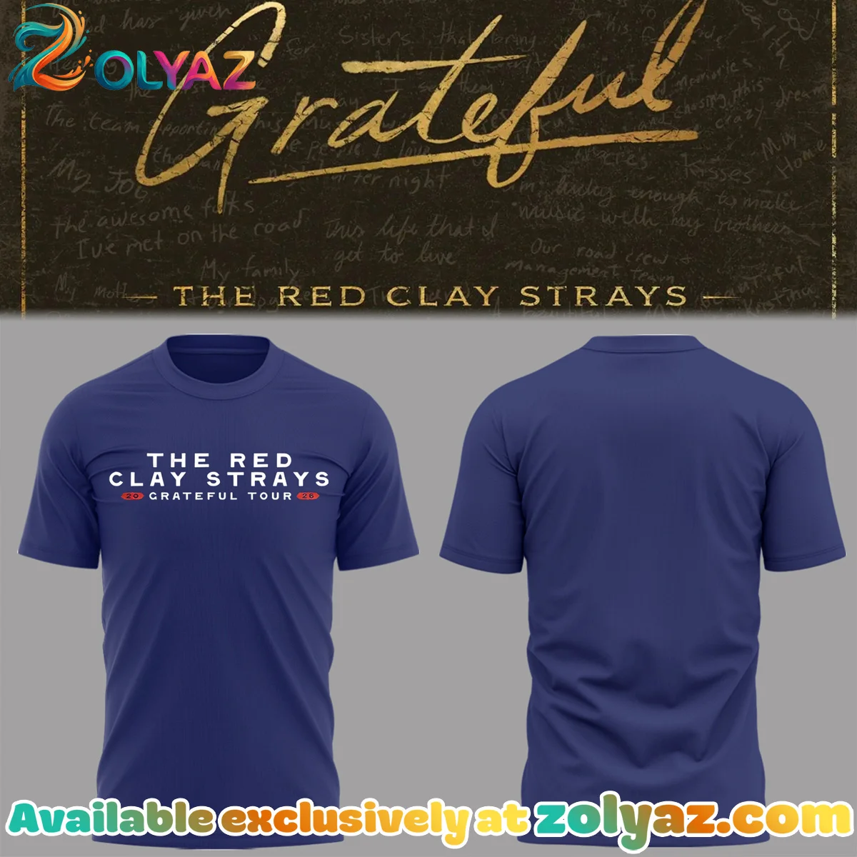 The Grateful Tour T-Shirt & Hoodie [Drop 1]
