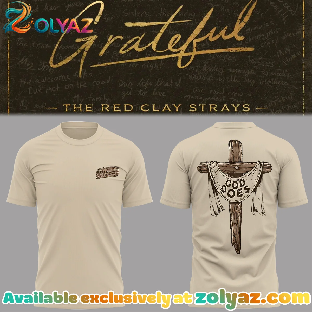 The Grateful Tour Shirt & Hoodie - Variant 4