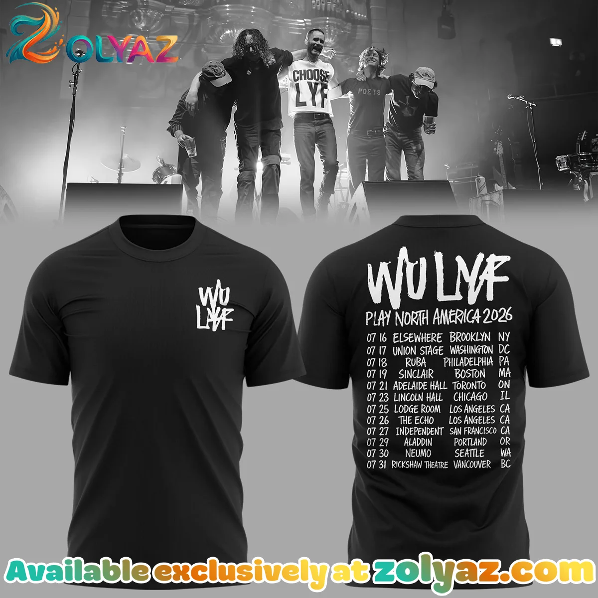 WU LYF Shirt & Hoodie (Release 9)