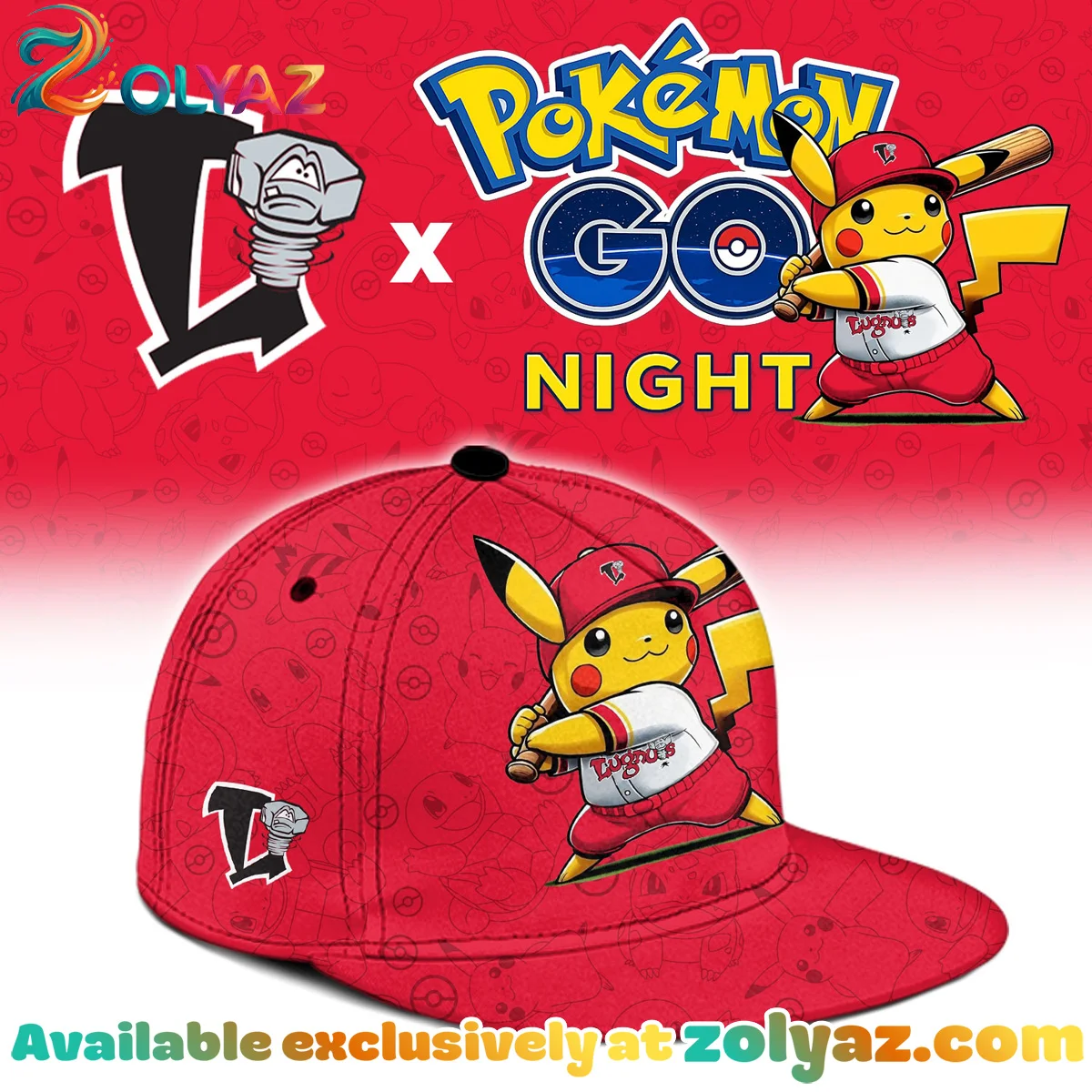 LLugnuts x Pokemon GO Jersey LLugnuts x Pokemon GO Jersey