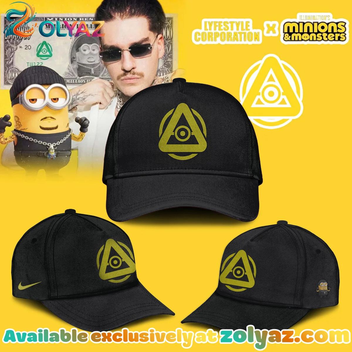 LYFESTYLE CORPORATION x MINIONS x MONSTERS Shirt & Hoodie - Variant 4 LYFESTYLE CORPORATION x MINIONS x MONSTERS Shirt & Hoodie - Variant 4