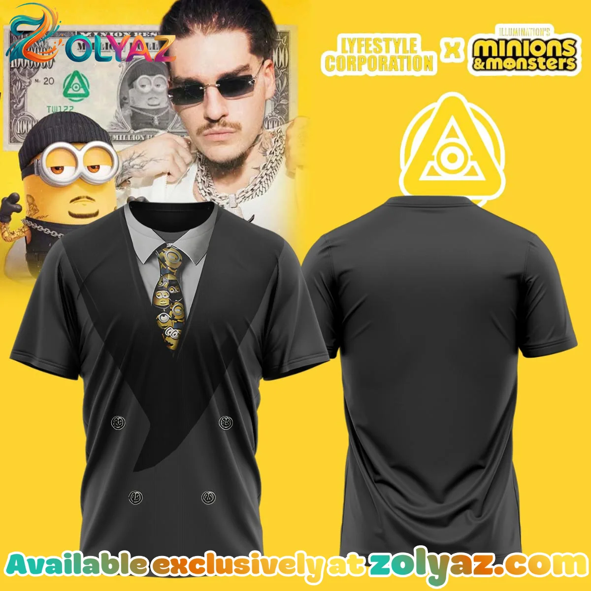 LYFESTYLE CORPORATION x MINIONS x MONSTERS T-Shirt & Hoodie [Batch 3]