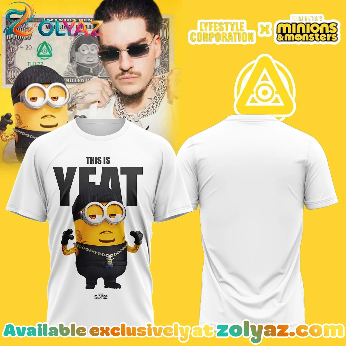 LYFESTYLE CORPORATION x MINIONS x MONSTERS Shirt & Hoodie [Batch 6]
