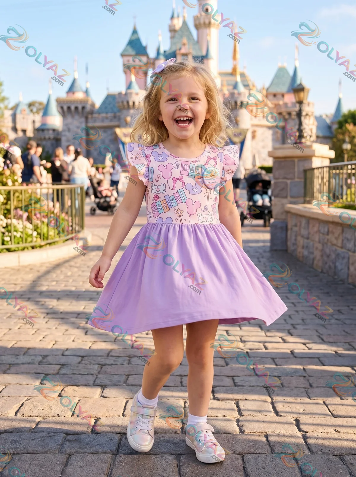 Mickey Castle Skater Dress Mickey Castle Skater Dress