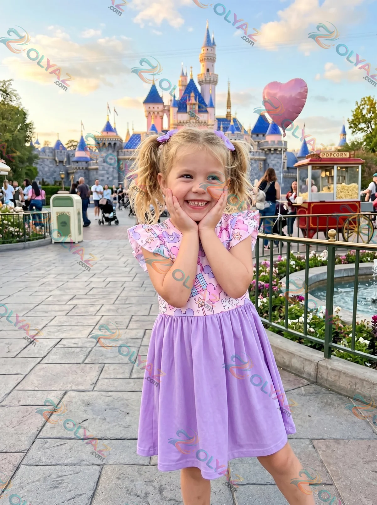 Mickey Castle Skater Dress Mickey Castle Skater Dress
