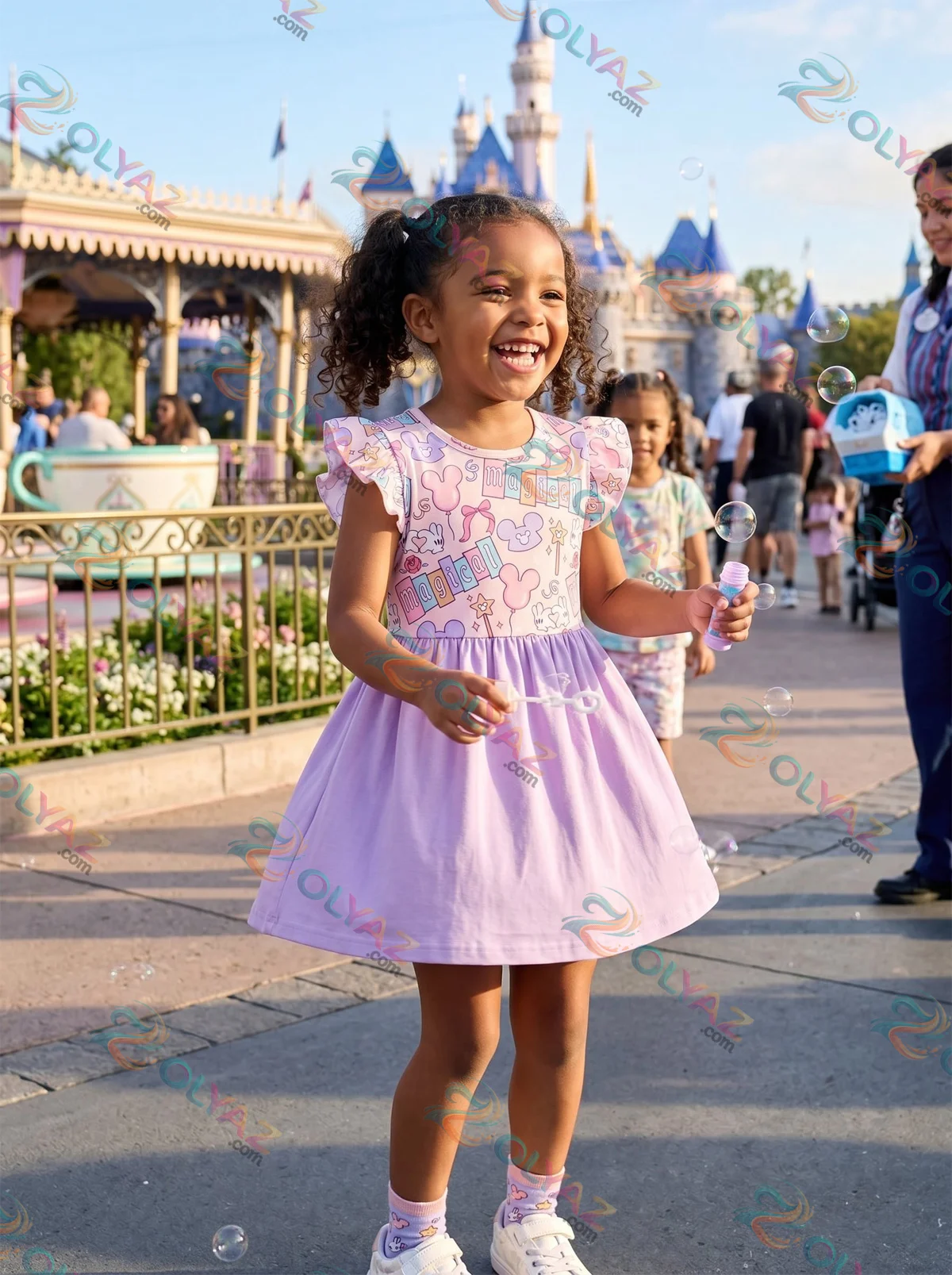 Mickey Castle Skater Dress Mickey Castle Skater Dress