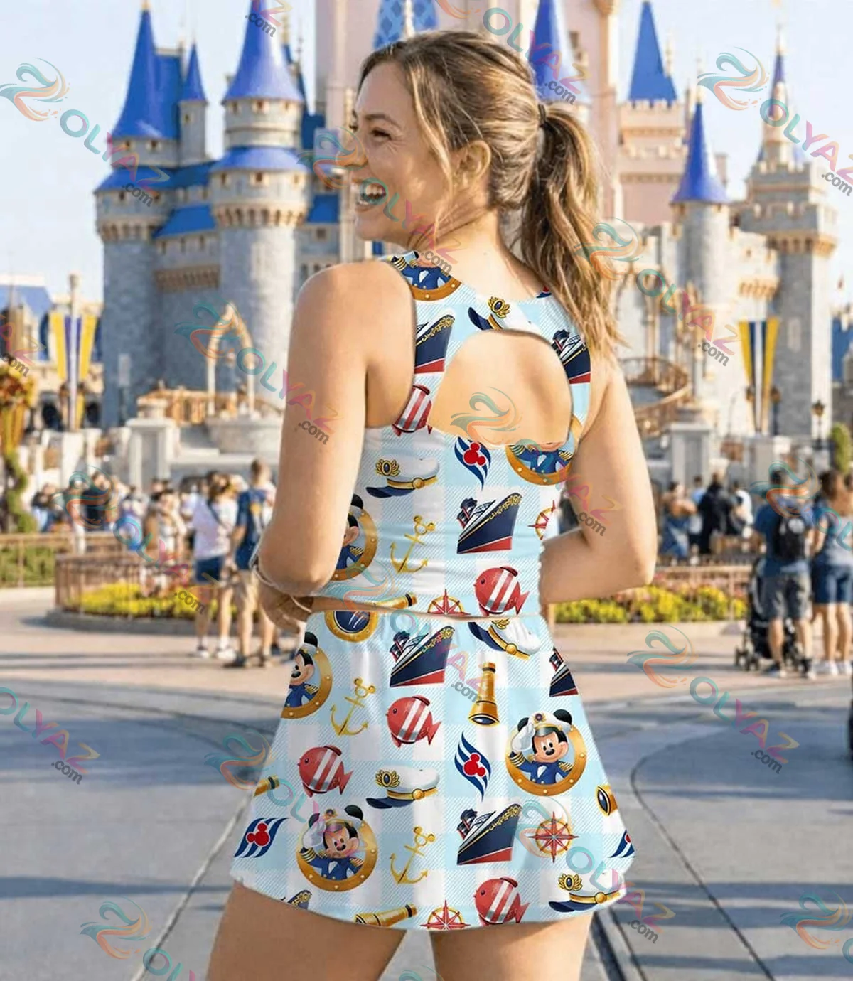 Mickey Minnie Sailor Dress Set Mickey Minnie Sailor Dress Set