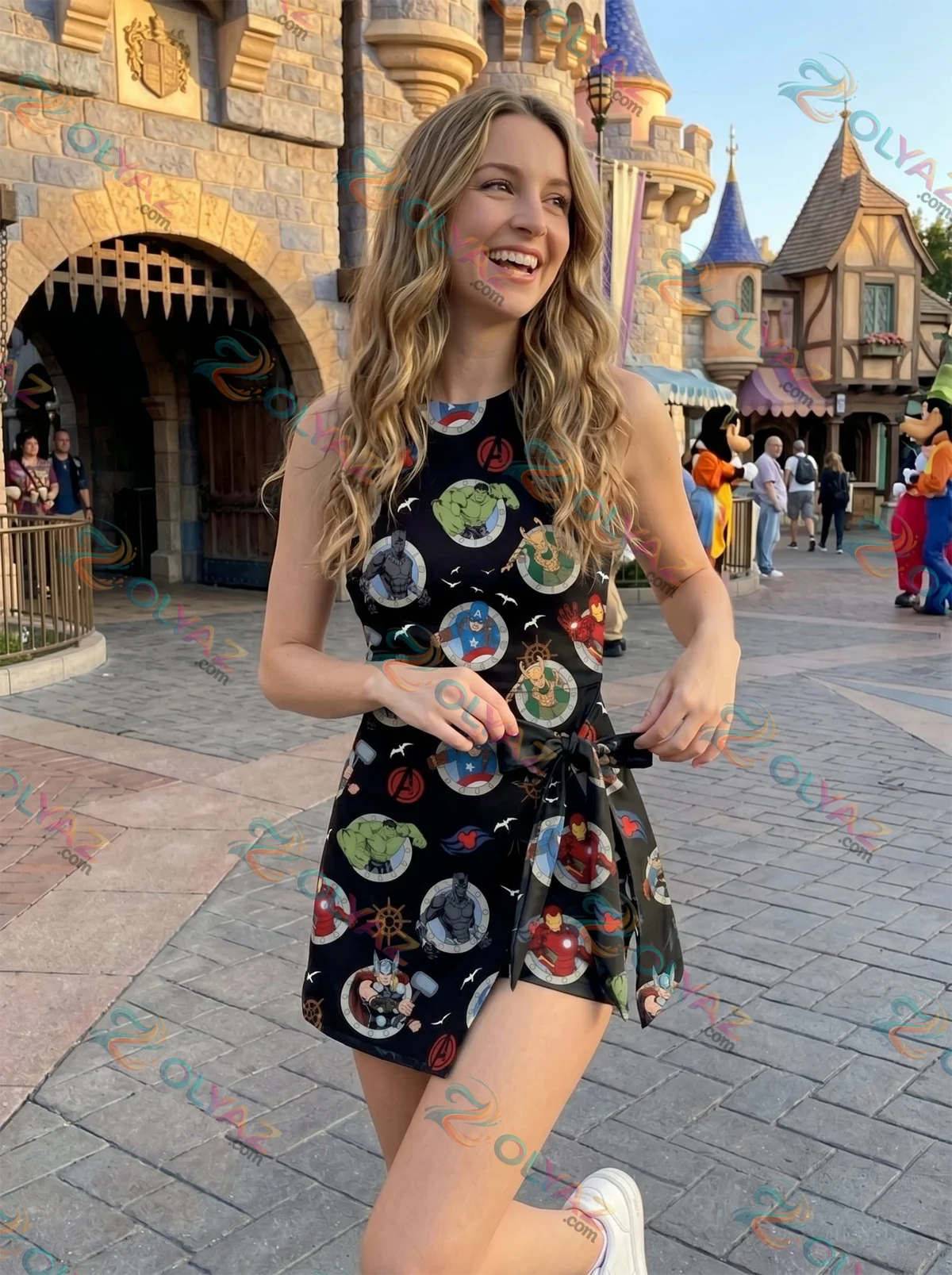 Marvel Avengers Athletic Dress - Tennis Dress Skirt, Disney Park Vacation Outfit, Avengers Disney Skort Dress Marvel Avengers Athletic Dress - Tennis Dress Skirt, Disney Park Vacation Outfit, Avengers Disney Skort Dress