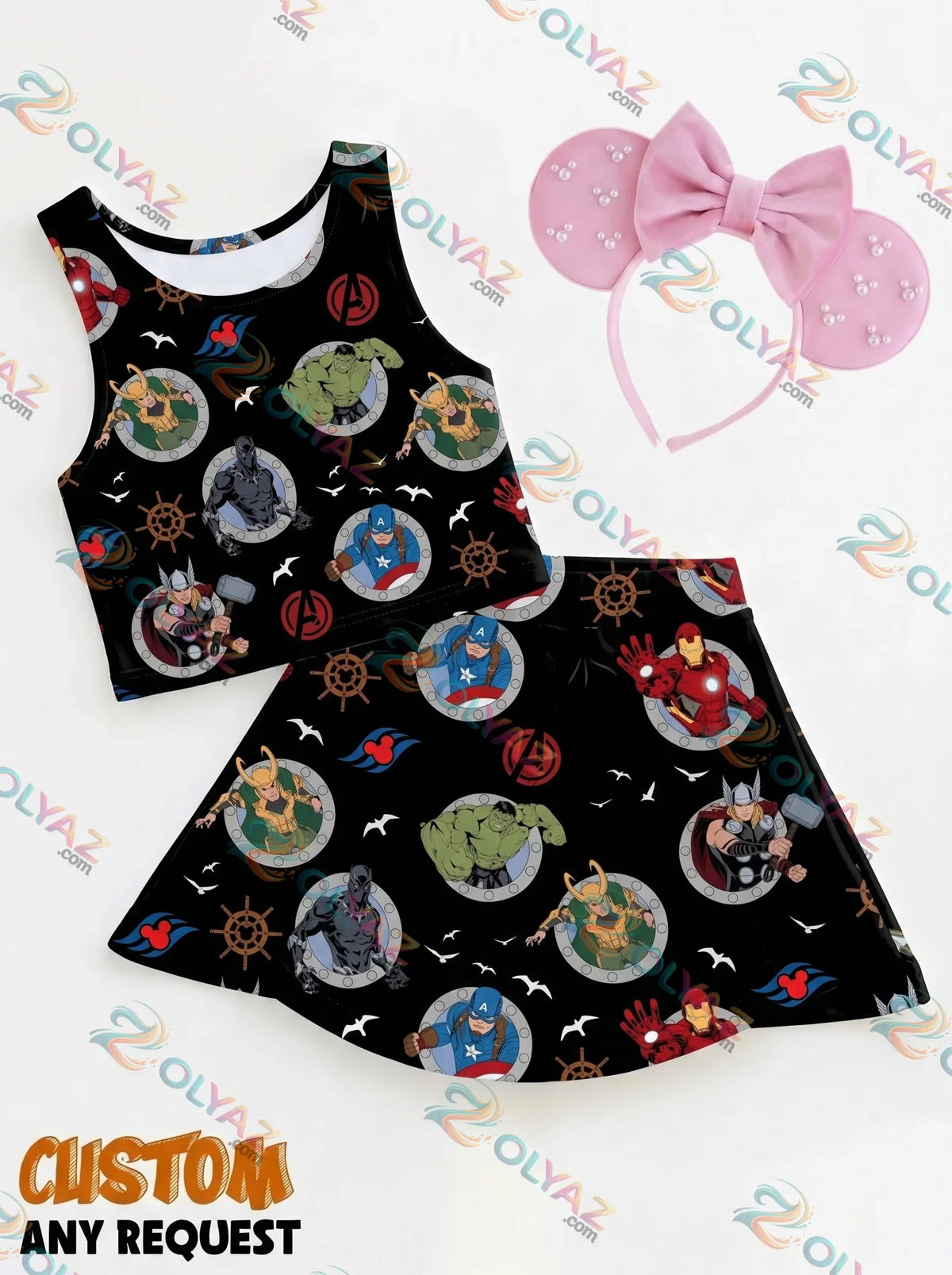 Marvel Avengers Dress Set