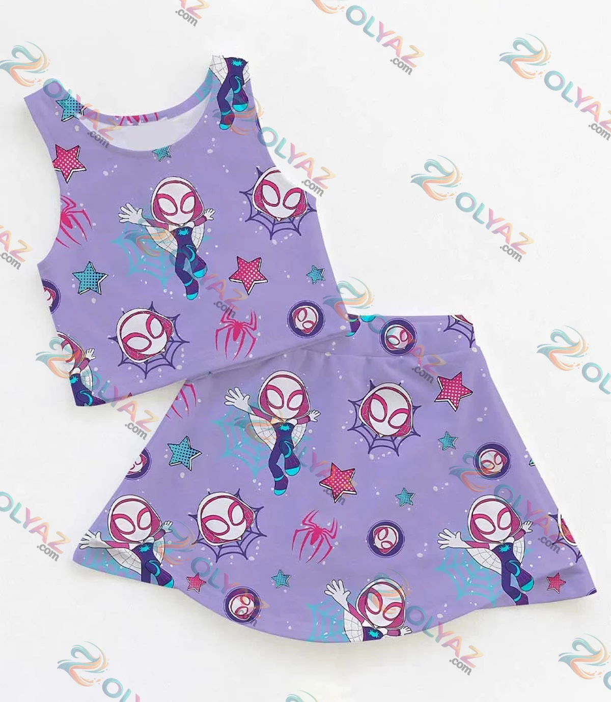 Marvel Spider Gwen Dress Set (Design 1)