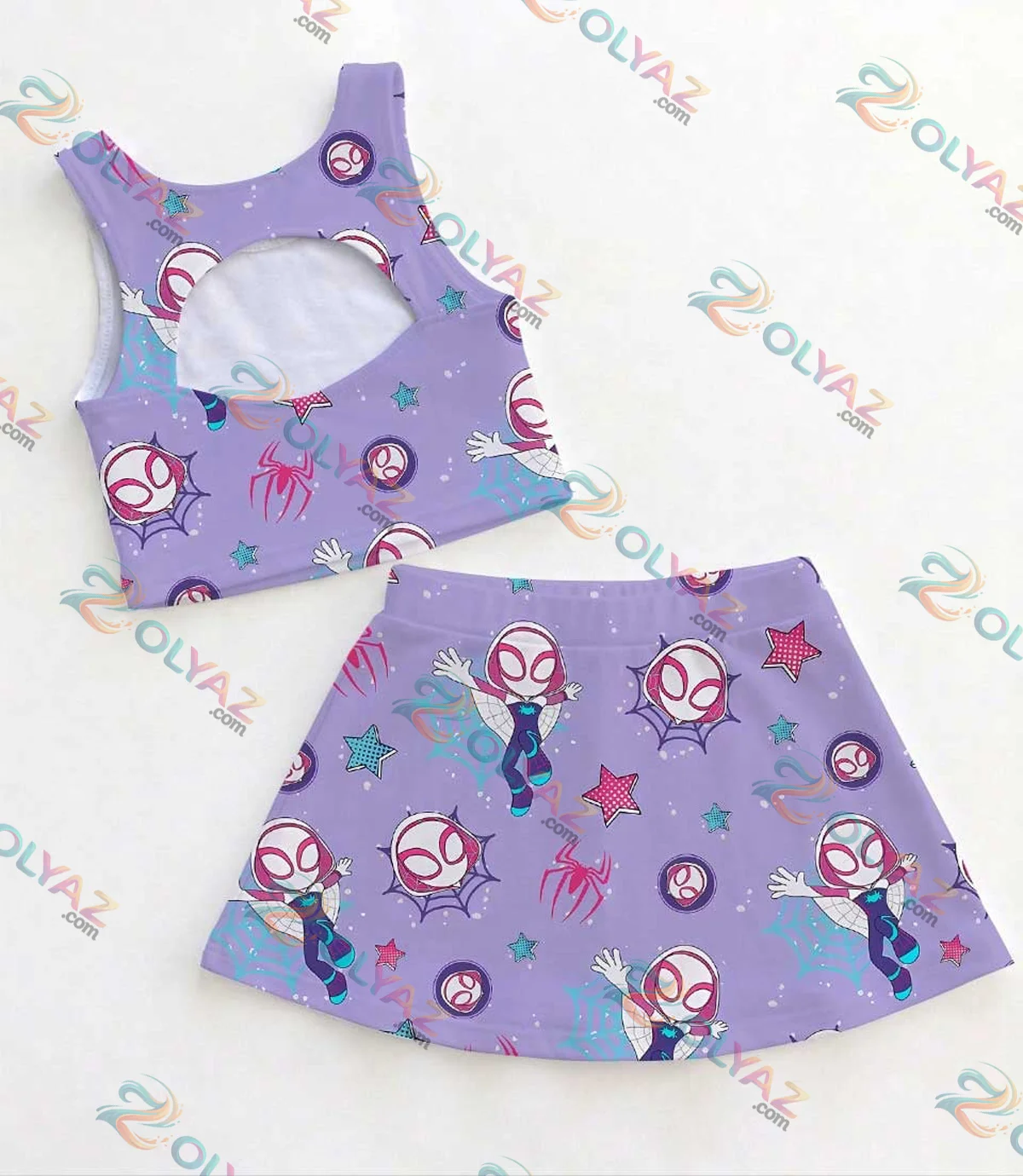 Marvel Spider Gwen Dress Set (Design 1) Marvel Spider Gwen Dress Set (Design 1)