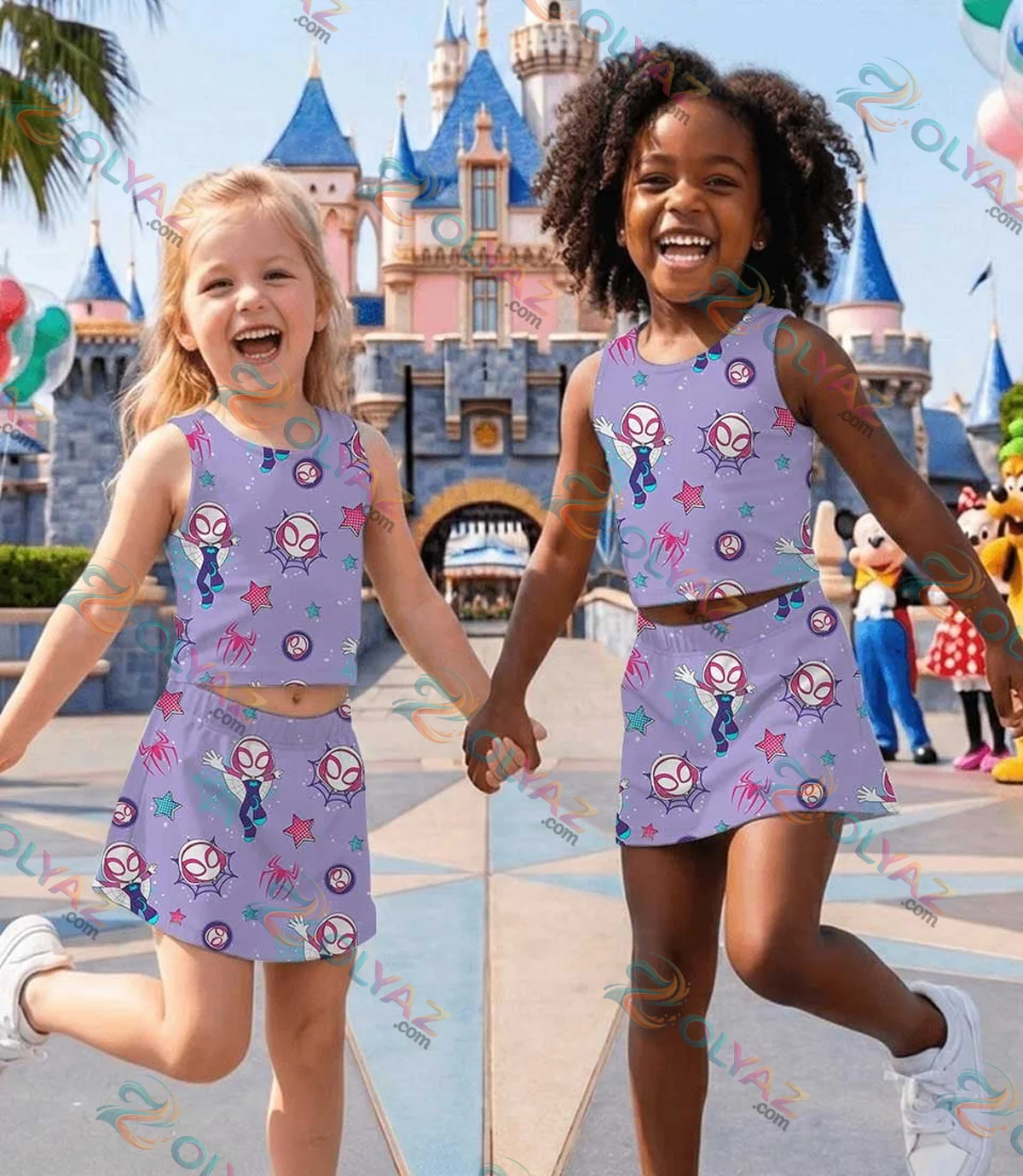 Marvel Spider Gwen Dress Set (Design 1) Marvel Spider Gwen Dress Set (Design 1)